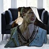 Belikerem Klaus Mikaelson Throw Blanket Fleece Blanket Soft Cozy Flannel Blanket Lightweight Plush Blanket (3Sizes)