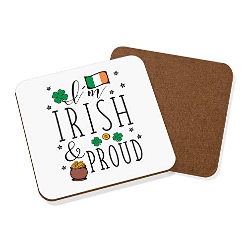 I'm Irish and Proud Coaster Drinks Mat