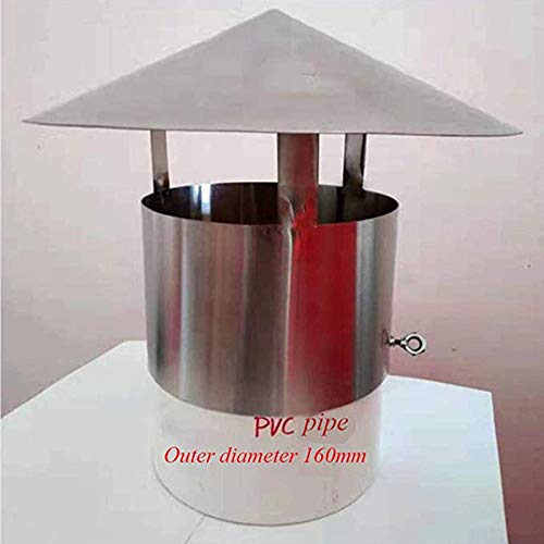 Anti-oiseaux pour cheminée en acier inoxydable et chapeau de toit - 4