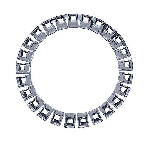 Platos cargadores redondos Balsa Circle 13 pulg plateados miniatura 1