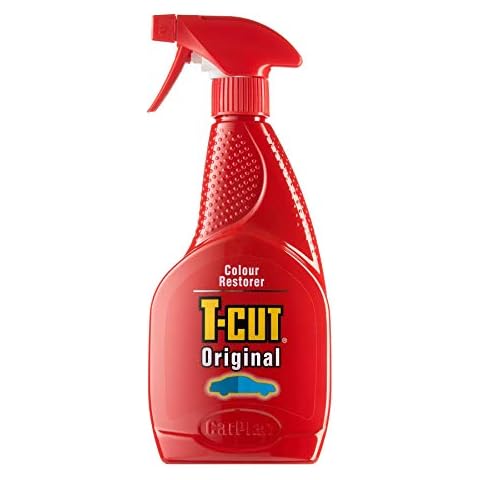 T-Cut TCC500 Paintwork Restore Spray Paint Auto Car Metal 500ml - Restores Original Colour and Lustre to Paintwork - Removes Oxidation Scratches Road Grime Tar Spots and Insects - No Silicone Cover