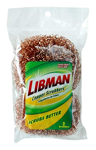 Libman Copper Scrubbers Pack of 2
