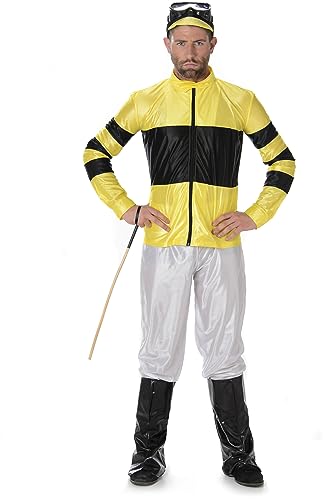 Horse Rider Jockey Men's Costume Small 34-36 Blue