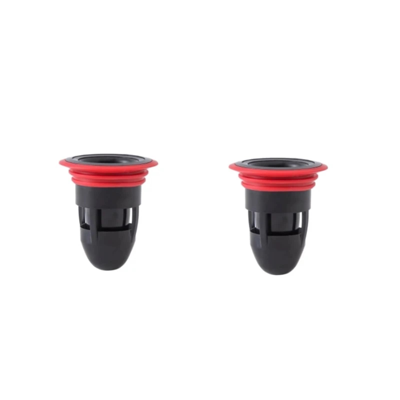 2/4pcs Drain Core Toilet Bathroom Floor Drainer Inner Sewer Control Silicone Anti-Odor Water Seal for Bathroom(Black,2pcs)
