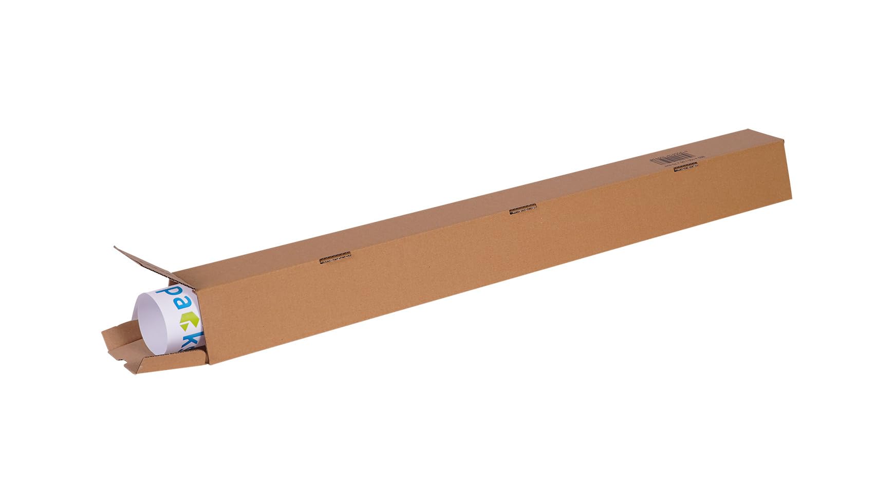 240x Trapez-Versandverpackung 860 mm x 105/55 mm A0 Braun