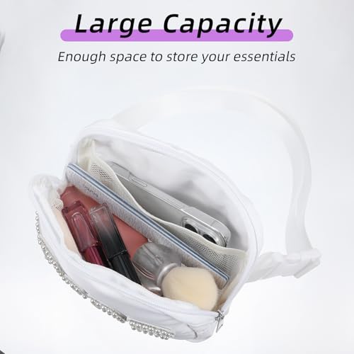 Sac banane en nylon perles cadeau de mariage idéal pour lune de miel et fiançailles