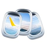 Photo Gallery sopotutu 3 fogli adesivi muro paesaggio aereo decorativi soggiorno camera ufficio facili da rimuovere Photo Gallery sopotutu 3 fogli adesivi muro paesaggio aereo decorativi soggiorno camera ufficio facili da rimuovere