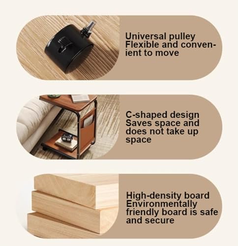 Table en C pour canapé : résolvez le manque d'espace avec ce bout de table - 7