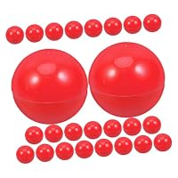 25 Stück 3CM Öffnbare Bälle Aus Langlebigem PVC Gelb