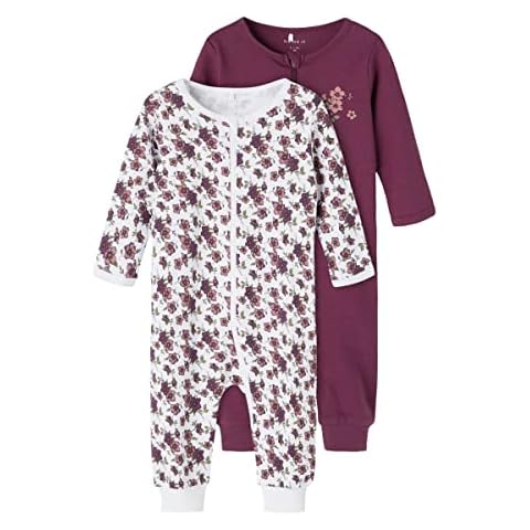 NAME IT Schlafstrampler Set für Babys Prune Purple 74 Cover