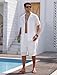 ABAFIP Men's Short set 2 Piece Beach Outfit Summer Short Sleeve Sheer Lace Shirt and Shorts Vacation Clothes White Large