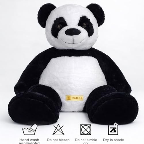 Image of 6 Feet Giant Panda - Large Stuffed Plush Toy for Kids, Gifts & Birthday