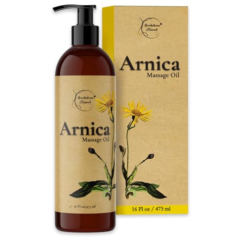 Relief Arnica Massage Oil for therapy & home use