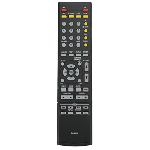 RC-1115 - Mando a distancia de repuesto para receptor envolvente Denon AV AVR-390 Cover