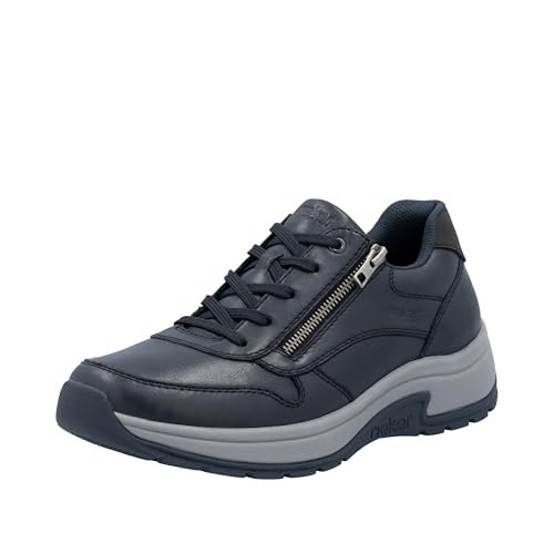 Rieker Herrskor 11002 snörskor, Blå 14, 40 EU