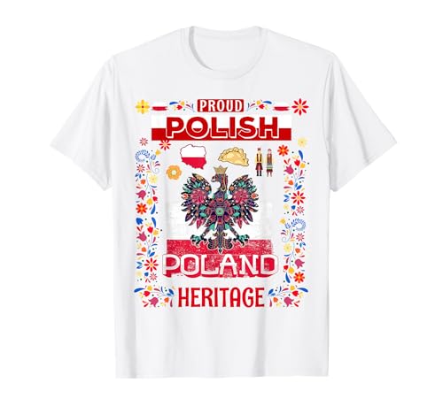 Polska Ideas polacas para niños & Polski Folk Polish Heritage Camiseta