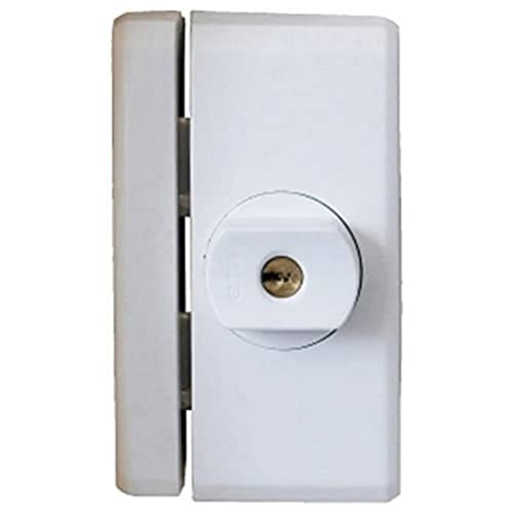 ABUS Serrure de Fenêtre FTS96A AL0145 - Verrou avec Mécanisme de Verrouillage Intuitif et Alarme, à Verrouillage Identique - Niveau de Sécurité 10 - 78560 - Blanc