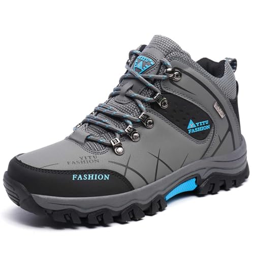 Zapatos de trekking para hombre, impermeables, zapatillas de senderismo, zapatos de exterior, zapatos anchos, zapatos de trail running, zapatos de montaña, transpirables, zapatos de montaña anchos