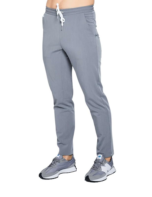 Pantalones médicos para hombre para el sector médico y de enfermería, elegantes y cómodos, con goma elástica, pantalones de cuidado profesional