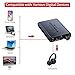 Neoteck 3.5mm Headphone Amp with Bass Boost Portable HiFi Headphone Amplifier, 16-300 Ohm, Aluminum Matte Surface for Mac, Phones, iPad, MP3, MP4 Computers PS4 PS5 Controller-Dark Grey