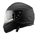 Produktbild G-MAC Maxx Evo Integralhelm für Motorradfahrer, Größe XL, Satin Schwarz