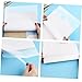FUNOMOCYA 5Pcs Clear Plastic Textbook Cover Transparent Protective Film for School Books Easy to Use Notebook Protector for Exercise Books and Notebooks
