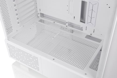 Gabinete Thermaltake Ceres 330 TG ARGB de torre media para PC, compatible con ATX, Project Stealth y BTF, color blanco con vidrio templado miniatura 6