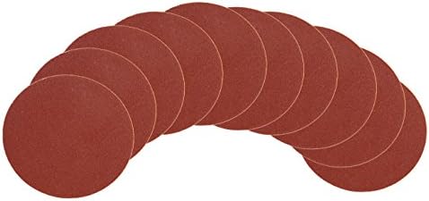 WEN5SD80 80-Grit Adhesive-Backed 5" Disc Sandpaper, 10 Pack