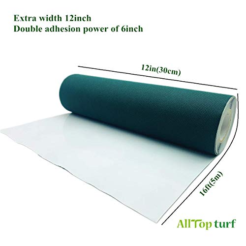 AllTop Turf Artificial Grass Tape 12in x 16ft (30cmX5m), Turf Seam Tape, Self-Adhesive Seaming Tape for Joining Light Duty Sports and Landscape Artificial Grass Lawn(Single Sided) - Thumbnail 7