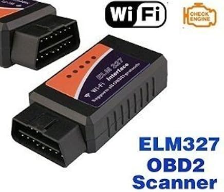OBD2 ELM327 Interface WiFi Wireless Car Auto Diagnostic Scanner Scan Tool Adapter Reader for Apple iPhone iPod Touch Android Devices iOS PC (wifi OBD2)