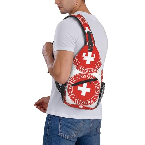 Bolso cruzado tipo mochila para hombro y pecho miniatura 7