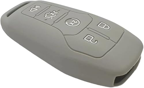 Miniatura 5 de Funda de goma de silicona para llavero compatible con Ford Edge Explorer F-150 F-250 Super Duty F-350 Super Duty Fusion Mustang Lincoln MKX