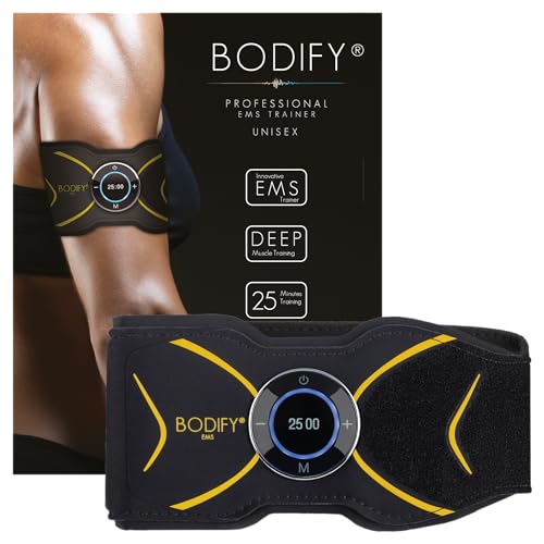 Bodify® 2in1 EMS Entrenador para Brazos y piernas MAX – Estimulación dirigida de músculos de Brazos y piernas – Desarrollo Muscular – Dispositivo EMS – para Hombres y Mujeres – EL Original