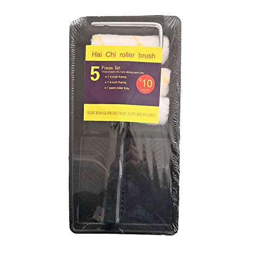 Paint Tray Set, 4 inch Paint Roller, Paint Tray, Foam Roller, Paint Roller