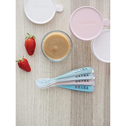 Cuillères silicone souples et pots conservation BÉABA pour repas nomades - 7