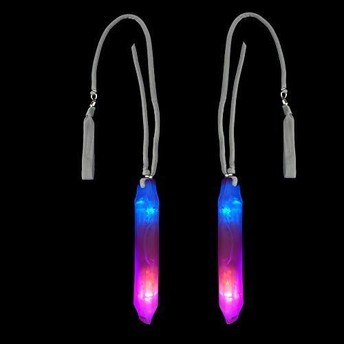 "Nebula Crystal Poi - LED Light-up Glow Poi for Party, Practice and Flow Arts Play