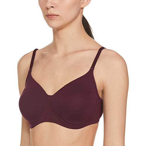 Image of Women's Cotton Padded Wirefree T-Shirt Bra
