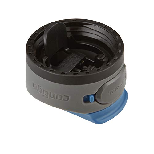 Image of Contigo Cortland Chill 2.0, 24oz., Stainless Steel Water Bottle with AUTOSEAL Lid, Steel /Blue Corn