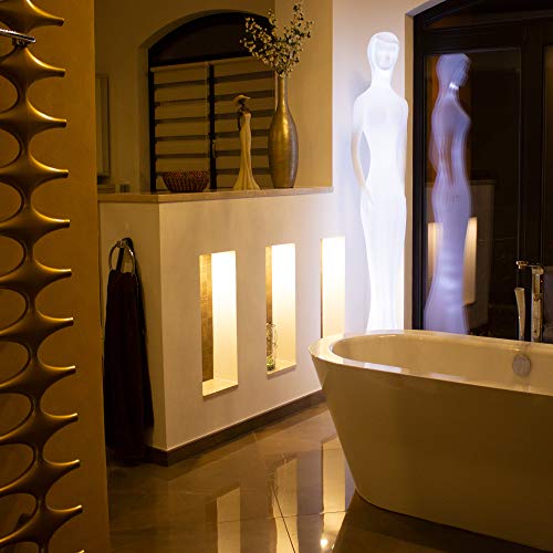 Preisvergleich Produktbild FURSTAR LED Lounge Leuchtstatue Viola LED Deko Stehlampe, Design Stehlampe, Wohnlampe