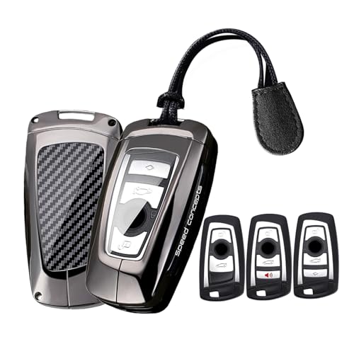 Coque de clé BMW 3/4 touches boîtier de remplacement robuste en alliage zinc