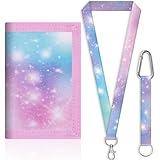 Borsa per il Petto per Bambini, con Cordino, Rosa Cielo Stellato, Portafogli per Bambini, Portafogli per Bambini, Portafogli per Bambini (Rosa)