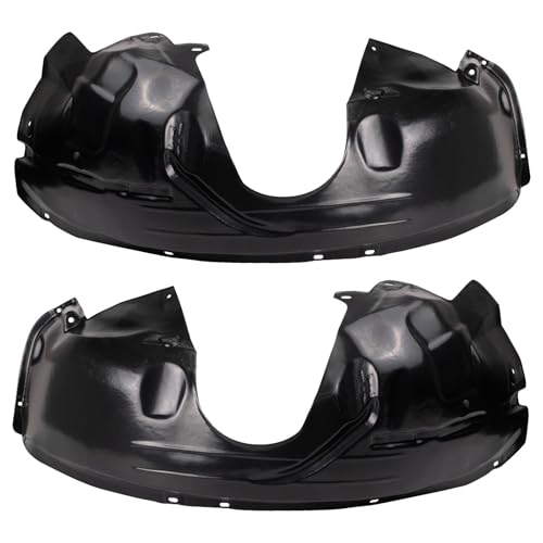 Image of TRQ Front Inner Fender Liner Set Compatible with 2010-2013 Ford Transit Connect FO1248169 FO1249169