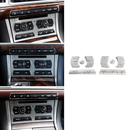 Autocollant pour bouton multimédia Jaguar XF ajustement précis - 5