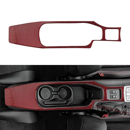 �ɓK������ GT86 2012-2019 2020 LHD RHD ���A���\�t�g�J�[�{���t�@�C�o�[�X�e�b�J�[ �Ԓ����R���g���[���E�H�[�^�[�J�b�v�g���� KISSGPIPOL(RED BLACK RHD)