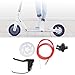 HERCHR Metal Bike Disc Brake Set Electric Scooter Brake Rotors Disc Brake Line Handle Scooter Brake M365 Brakes Replacement Electric Scooter Accessories Kit