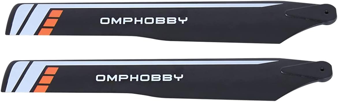 OMPHOBBY M2 Helicopter Parts 175mm Main Blades for OMP M2 Explore Helicopters and M2 V2 Helicopters OSHM2107Orange