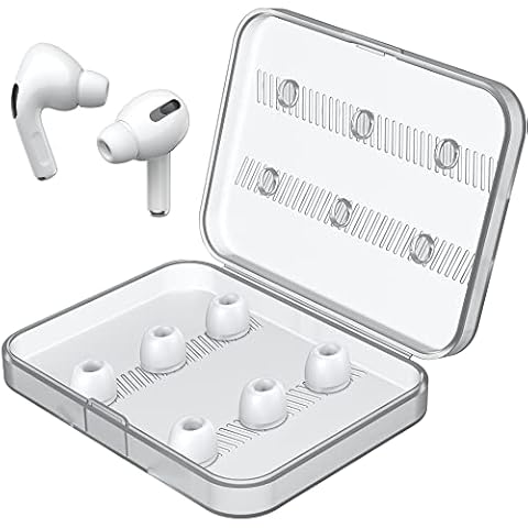 AirPods Pro Earbuds Replacement XS Ear Tips 3 Pairs Silicone Earbuds Super Small with Case for Airpods Pro (XS) Cover