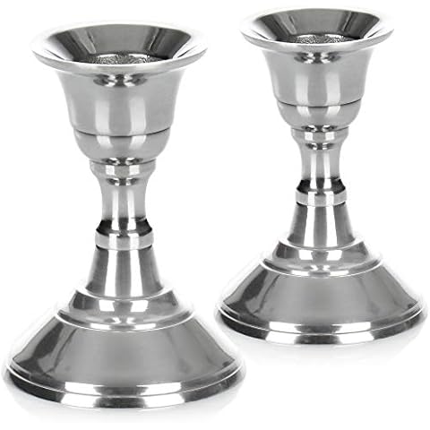 com-four® Elegant Metal Candlesticks for All Occasions Cover