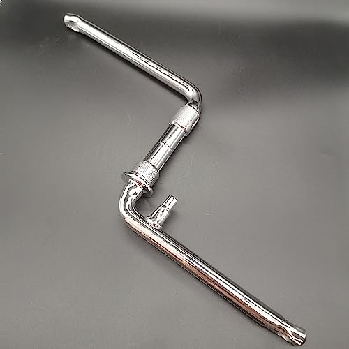 ZZRSDAN One Piece Chrome Crankarm Set,Wide One Piece Bike Crank to Crank Assembly Kit