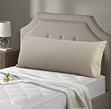 Evolive New 300TC Thread Count 100% Cotton Body Pillow Cover/Case Replacement with Hidden Zipper Clo